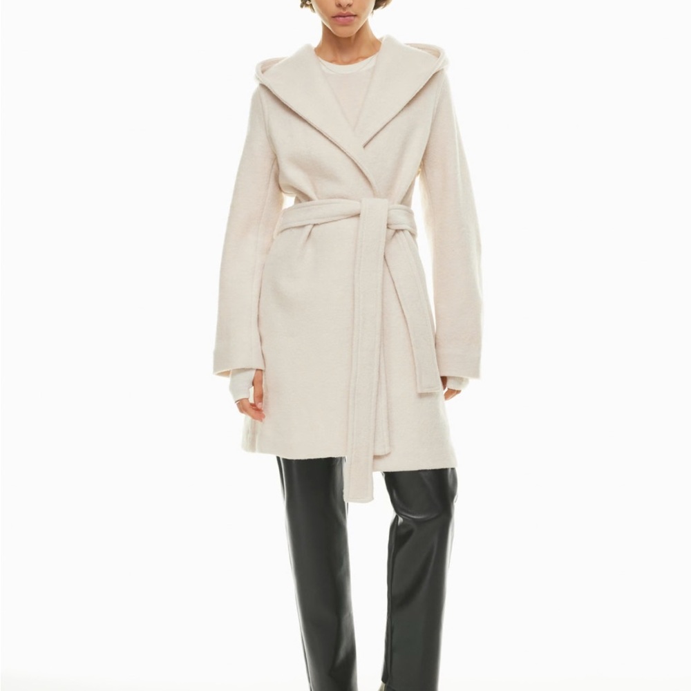 Aritzia Cream Acre Coat